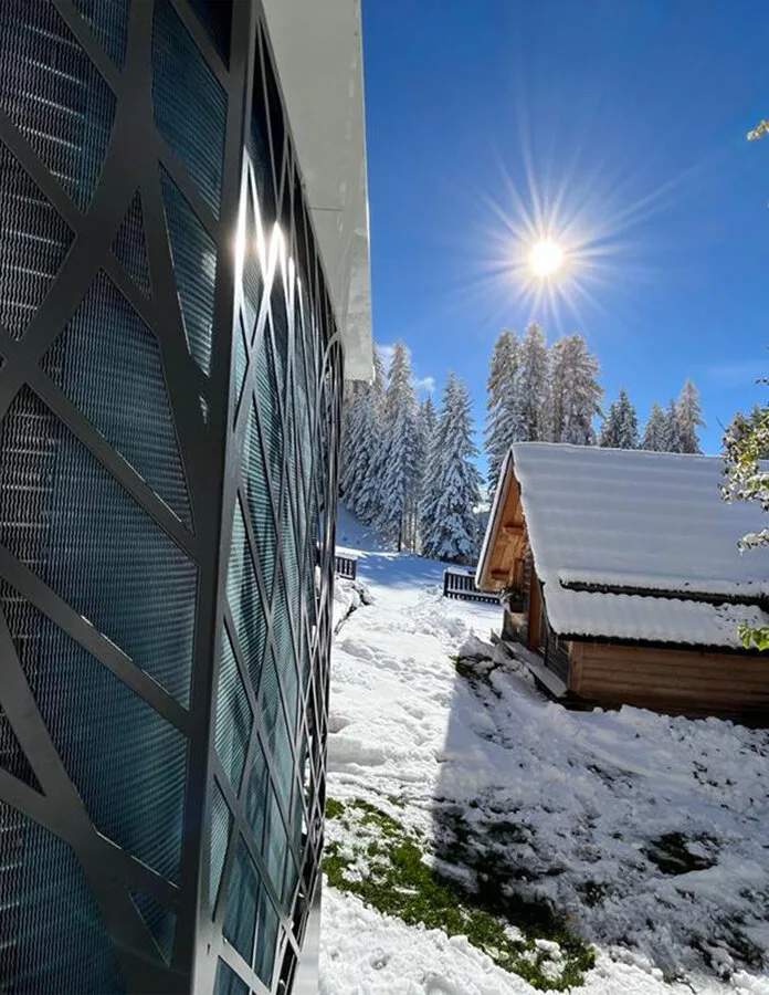 Effizient heizen im historischen Haus: 1.500 m Seehöhe in den Dolomiten
