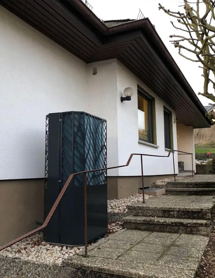 Austausch der Ölheizung in einem Einfamilienhaus in Lahnau (DE)