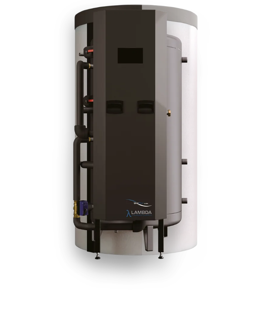 LAMBDA UnoPlus Komplettsystem mit Speicher und Frischwasserstation